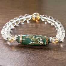 Load image into Gallery viewer, 開運龍神天珠皇帝龍ブレスレットDragon bracelet