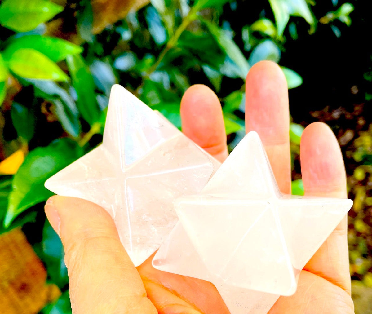 水晶マカバ♡♡No.2245 マカバ 水晶 (大) Merkaba Quartz Large – Aquarius Creation