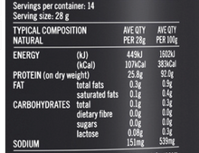 Load image into Gallery viewer, ホエイプロテインThe Healthy Chef Pure Native WPI (Whey Protein Isolate) Natural 400g