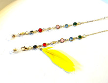 Load image into Gallery viewer, 眼鏡チェーン (羽付き) タイプ 1 Eyewear chain (with Wing) Type 1