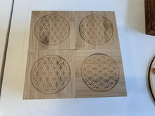 Load image into Gallery viewer, フラワー オブ ライフ バンブーボックス Flower of life, Bamboo box