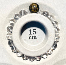 Load image into Gallery viewer, 開運シンボル般若心経水晶ブレスレット  GOOD FORTUNE CEAR QUARTZ Bracelet
