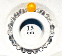 Load image into Gallery viewer, 開運シンボル般若心経水晶ブレスレット  GOOD FORTUNE CEAR QUARTZ Bracelet