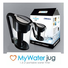 Load image into Gallery viewer, MyWaterJug 1.5L Water filter +3 Pack replacement filters マイ ウォーター ジャグ 1.5 リッター フィルター セット