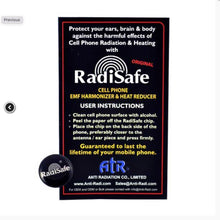 Load image into Gallery viewer, RadiSafe Mobile Phone Button 電磁波 放射熱 プロテクション ボタン