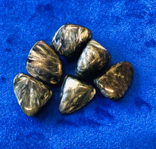 Load image into Gallery viewer, クリスタル タンブル ストーン セラフィナイト Crystal Tumbled Stone Seraphinite