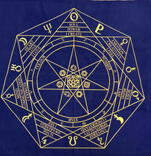 Load image into Gallery viewer, 限定セプタグラムソウルジャーニーコーチングタロットクロスマット Septagram Soul Journey Coaching Tarot Cloth (Copy)
