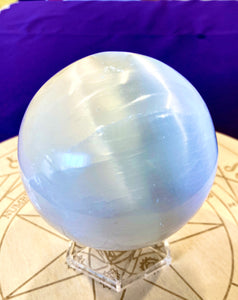 球体セレナイト Selenite Sphere 月・セレナ