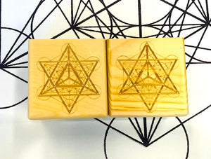 メタトロン キューブ 木製ボックス Metatron Cube wooden Box