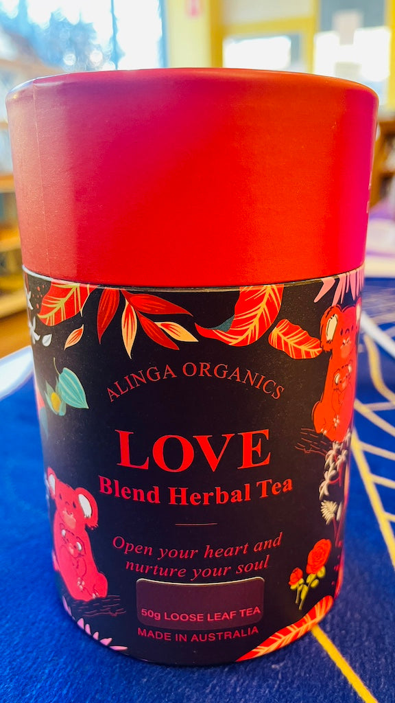 ブレンドハーバルティラブ　Blend Herbal Tea Love Alinga Organics