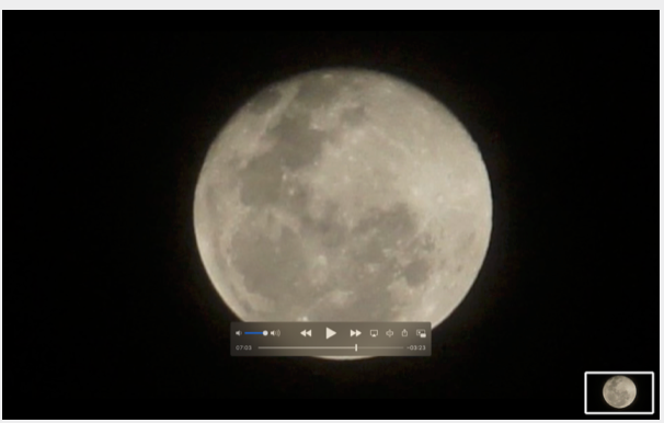月の周波数に体と心を合わせる月の音動画