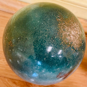 球体のクリスタル オーシャンストーン　Sphere 2