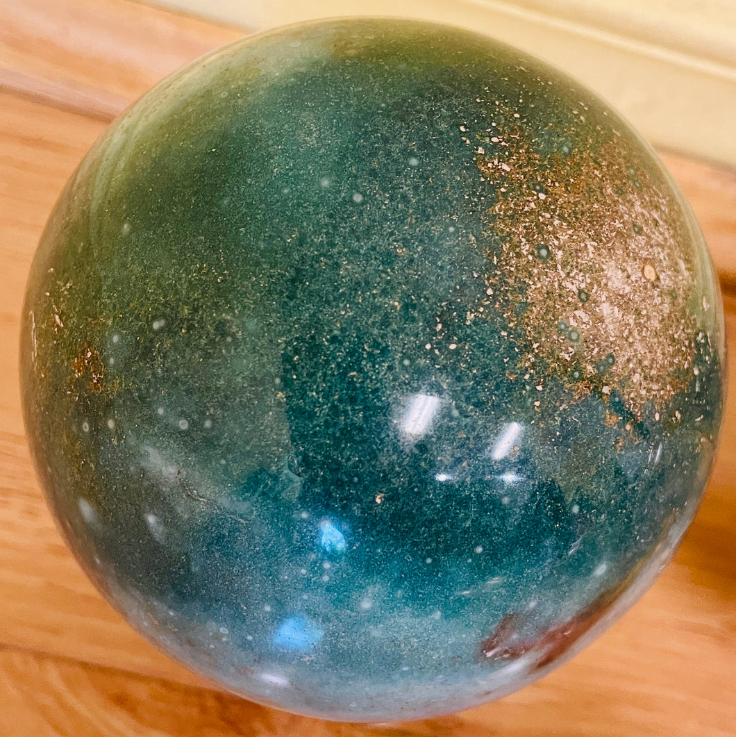 球体のクリスタル オーシャンストーン　Sphere 2