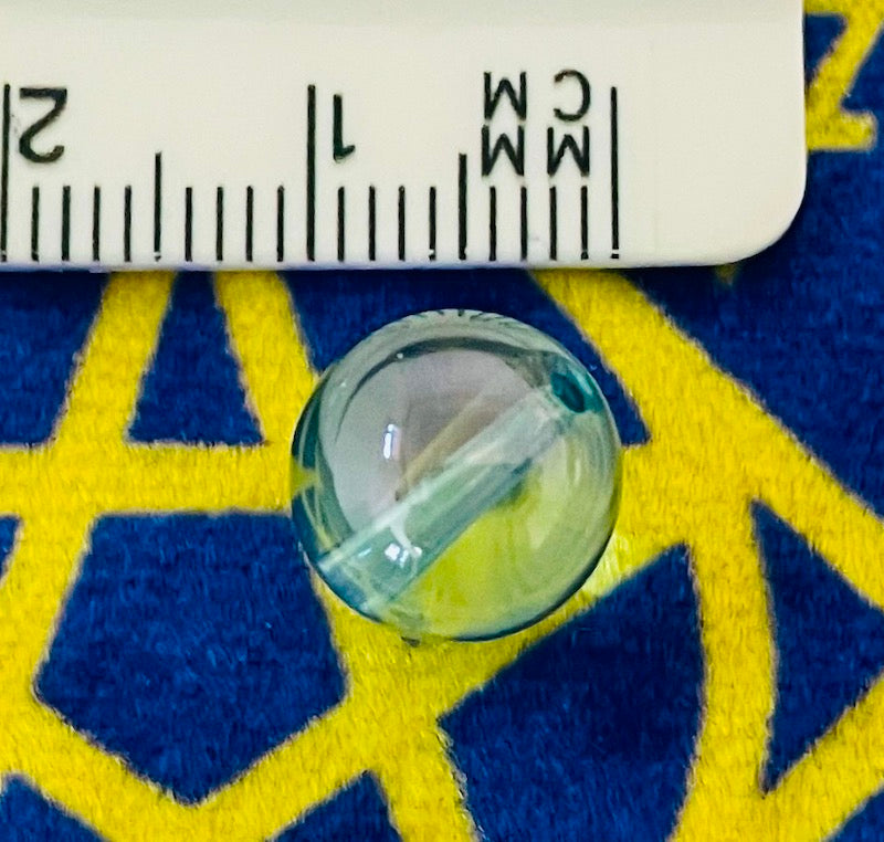 ビーズ アクア オーラ 10ミリ ５粒セット Beads Aqua Aura 10mm (Set of 5)