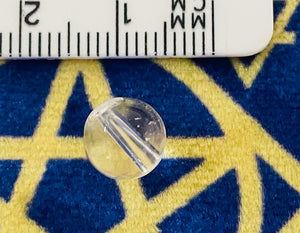 ビーズ 水晶 8ミリ ５粒 Beads Quartz 8mm (set of 5)