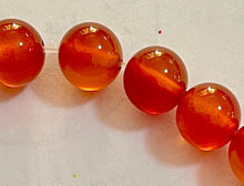 Load image into Gallery viewer, ビーズ カーネリアン 8ミリ 10粒 Beads Carnelian 8mm (set of 5)
