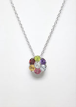 Load image into Gallery viewer, セプタグラム７つの天然石のペンダント Septagram gem stone lucky charm Pendant
