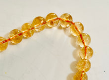 Load image into Gallery viewer, ビーズ シトリン 熱処理済み 8ミリ ５粒 Beads Citrine Heat Treated 8mm (set of 5)

