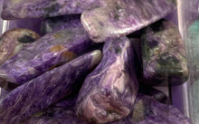 Load image into Gallery viewer, クリスタル タンブル ストーン チャロアイト Crystal Tumbled Stone Charoite
