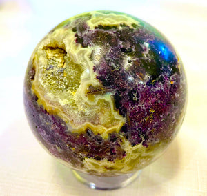 パラス神のパワーストーン　スファライト　球体のクリスタル　A Sphalerite Sphere
