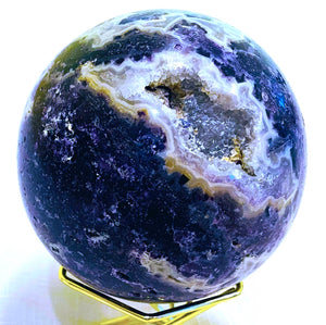 球体のクリスタル パラス神のパワーストーン　スファライト　A Sphalerite Sphere
