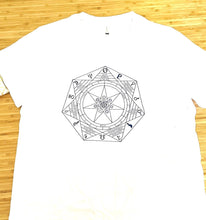 Load image into Gallery viewer, 開運シンボルセプタグラムオーガニックコットンTシャツTshirt
