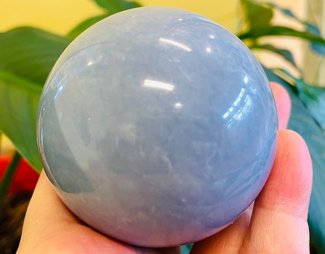 球体のクリスタル 水星の石エンジェライト（コ） sphere