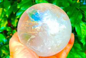 太陽の石水晶（a）球体のクリスタル sphere