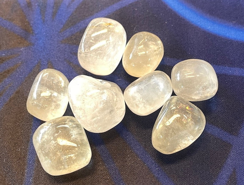 クリスタル タンブル ストーン ゴールデン カルサイト小 Crystal Tumbled Stone Golden calcite small