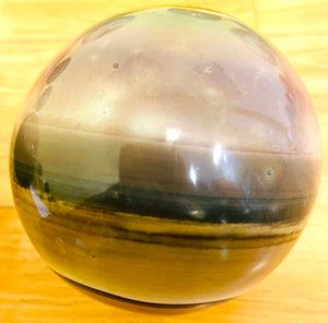 球体のクリスタル ポリクロームジャスパーの　ラージA (木星、セレス）Polychrome jasper