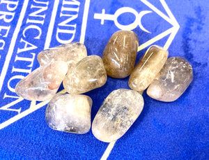 クリスタル タンブル ストーン シトリン　ナチュラル（希少）Crystal Tumble Stone Citrine natural