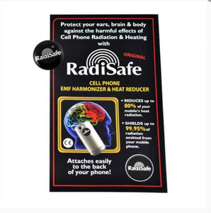 RadiSafe Mobile Phone Button　電磁波 放射熱 プロテクション ボタン