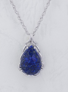 サードアイの石ラピスラズリペンダント　Lapis Lazuli Pendant