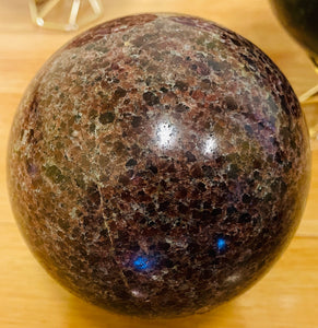 火星とジュノーのパワーストーン ガーネット a12 球体のクリスタル Garnet sphere a12