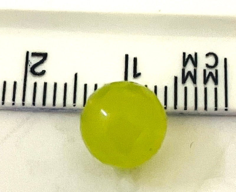 ビーズ グリーン カルサイト （染色処理）8ミリ 10粒 Beads Green Calcite Dyeing 8mm (set of  10)